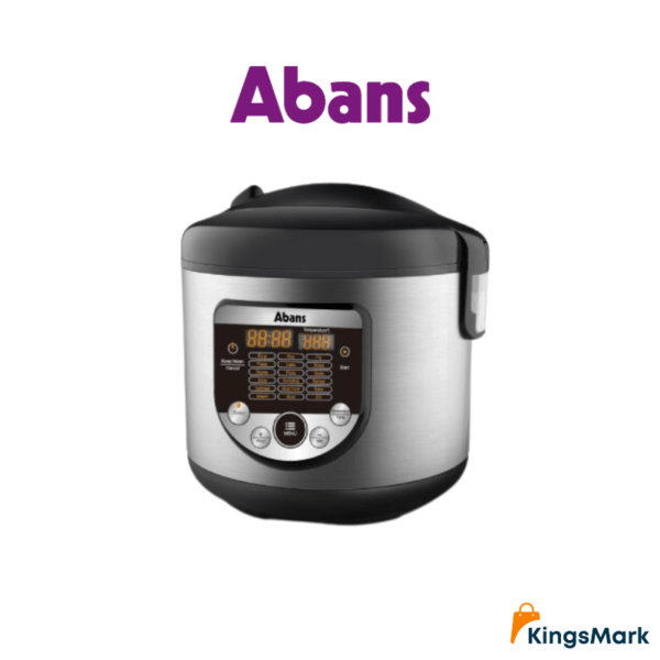 Abans 5l rice cooker - multi-functional smart touch panel