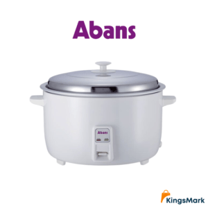 ABANS 6L Rice Cooker 1950W Stainless Steel 3KG Capacity