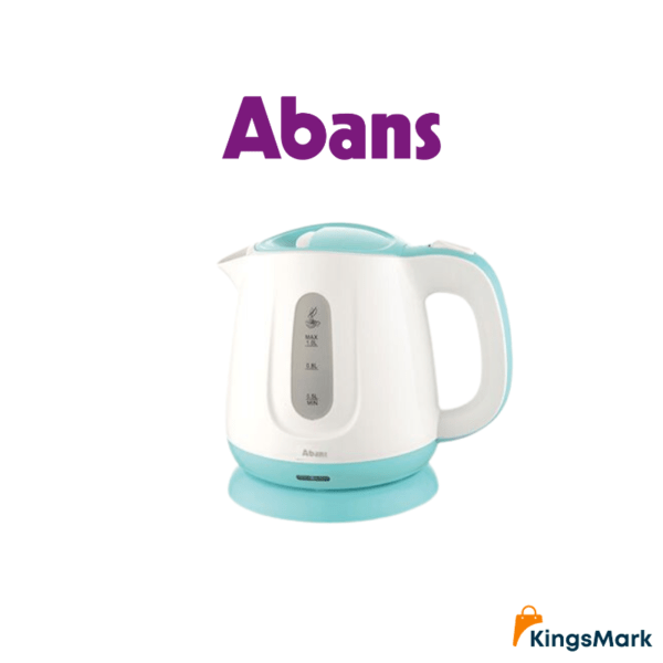 Abans 1l electric kettle - plastic 1000w