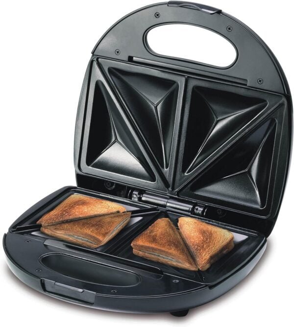 Black & decker sandwich maker 2 slice 750w non-stick - image 8