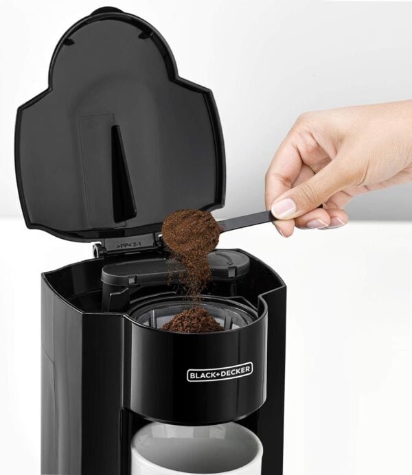 Black & decker coffee maker 1 cup 300w mug included - image 4