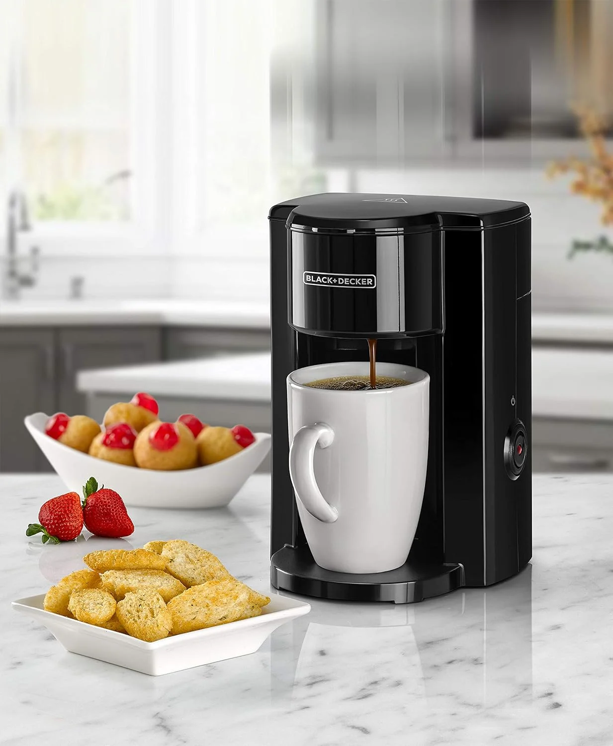 Buy Black Decker Coffee Maker 1 Cup 300W Mug Included Best