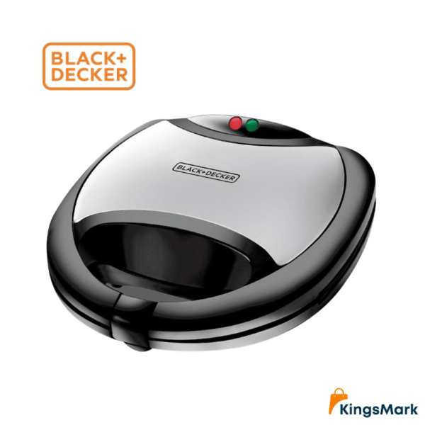 Black & decker sandwich maker 2 slice 750w non-stick