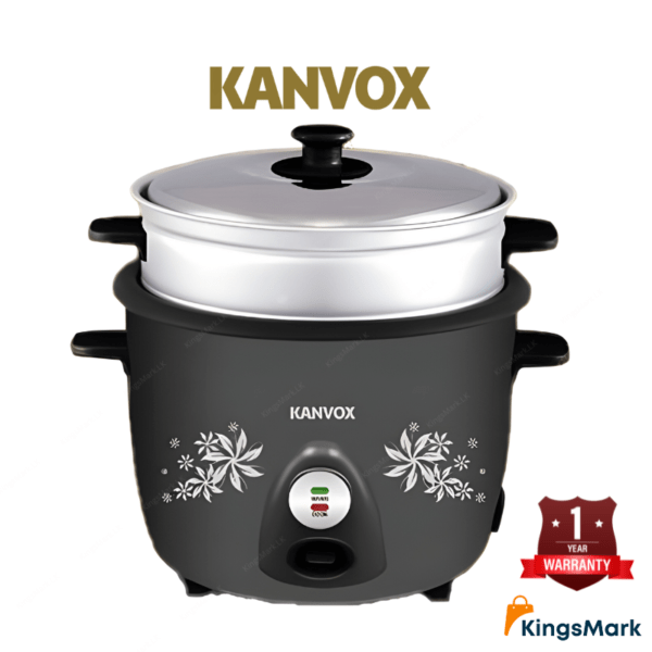 Kanvox 1. 8l rice cooker 1kg auto 400w