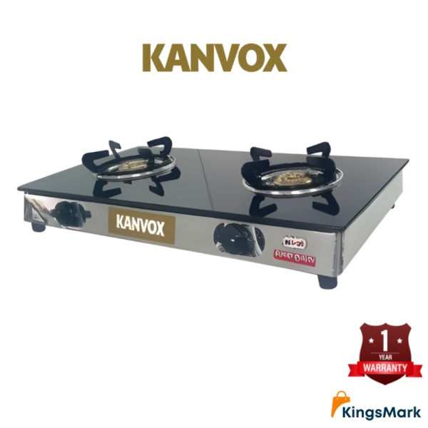 Kanvox gas cooker glass top, kanvox gas cooker