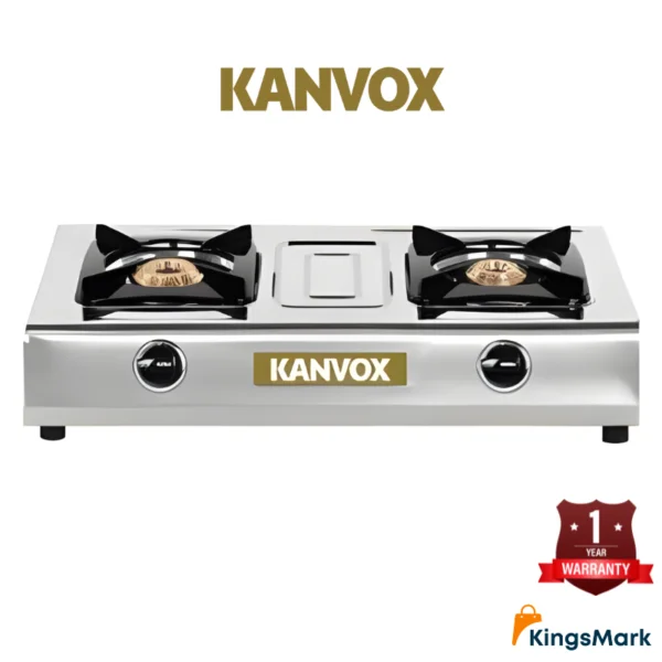Kanvox gas cooker - two burner stove
