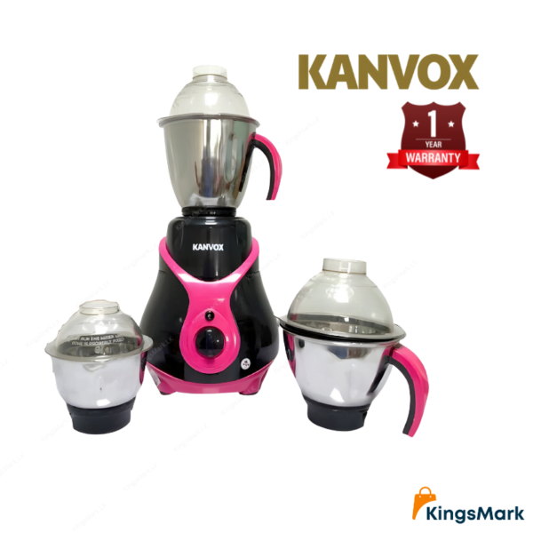 Kanvox mixer grinder 3 jar bella 750w
