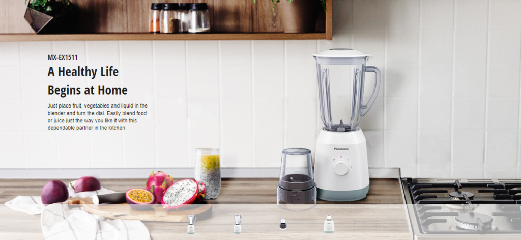Panasonic blender with two jars 450w