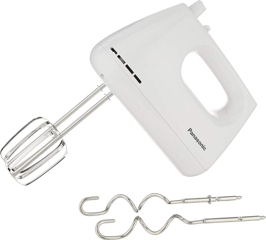 Panasonic hand mixer 175w stainless steel blades
