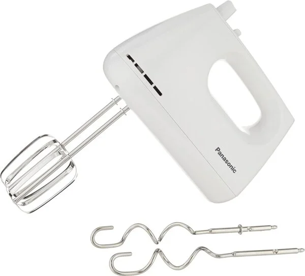 Panasonic hand mixer 175w stainless steel blades - image 5