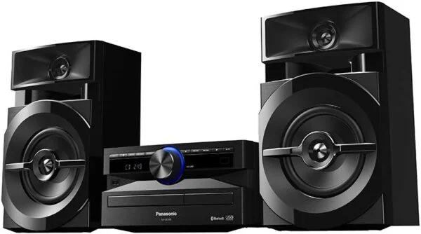 Panasonic sc-ux100 cd & usb wireless bluetooth 300w mini hi-fi system shelf stereo - image 2