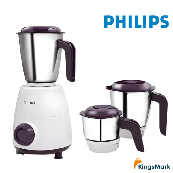 Philips mixer grinder 500w - 3 stainless steel jars