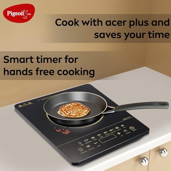 Pigeon induction cooker 1800w - acer plus touch control - image 7