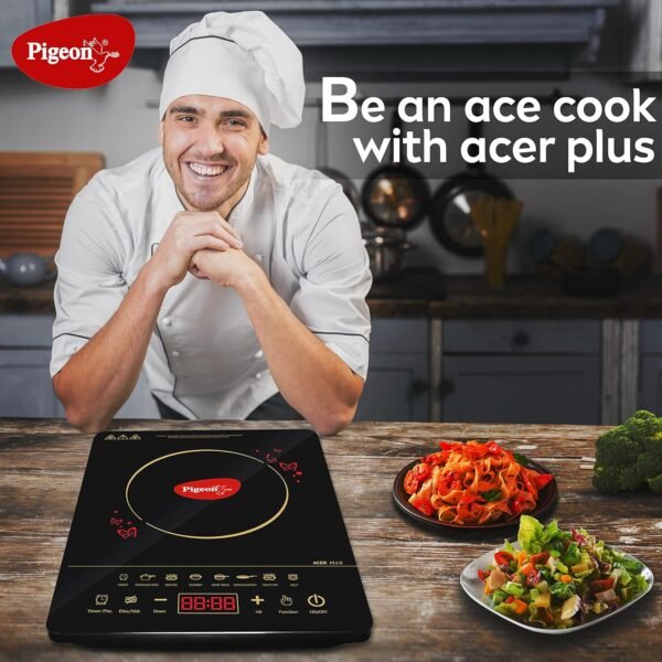 Pigeon induction cooker 1800w - acer plus touch control - image 10