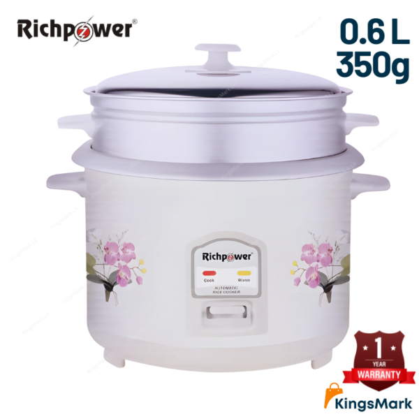 Richpower 0. 6l rice cooker 350g