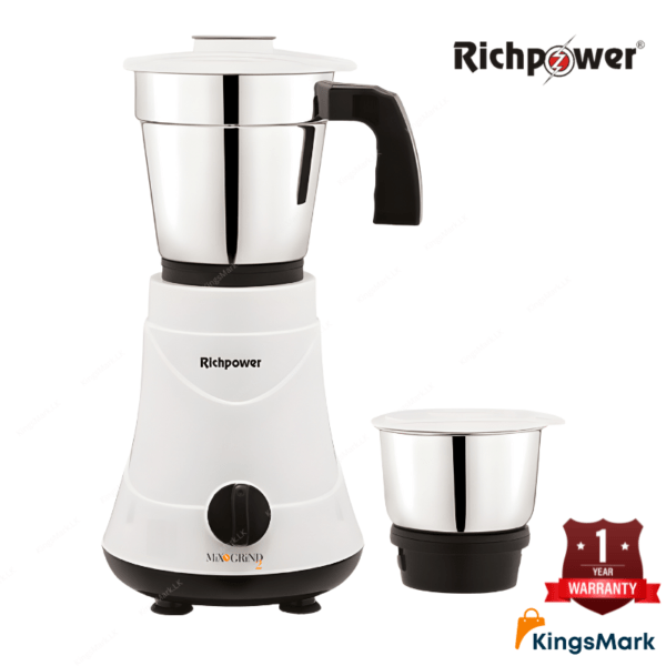 Richpower mixer grinder - 500w 2 jars