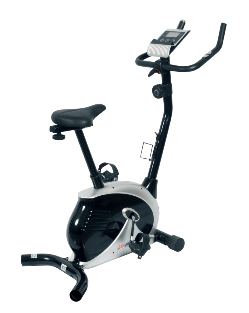 Seepower magnetic upright bike - cardio fitness at home