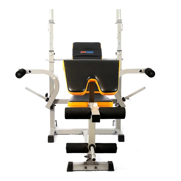 Seepower weight bench - multifunctional adjustable home gym with barbell rack - image 5