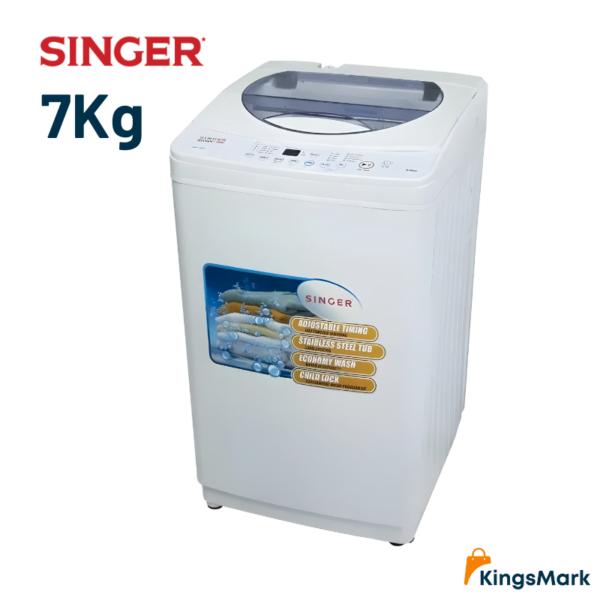 Singer 7kg washing machine fully auto top loading