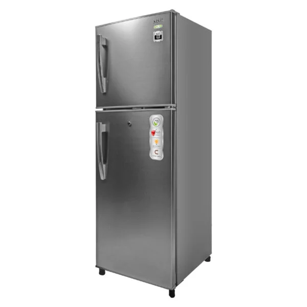 Sisil 227l refrigerator inverter double door side