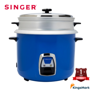 Singer 2.8L Rice Cooker 1000W with Non-Stick Aluminium Bowl