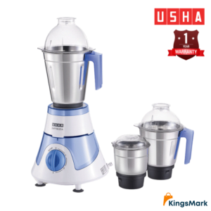 USHA 600W Mixer Grinder – IMPREZZA 3 Jars with Copper Motor