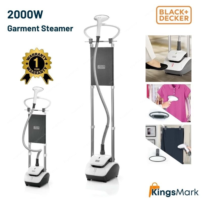 Black and deals decker garment steamer