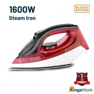Black & Decker Steam Iron 1600W Anti Drip