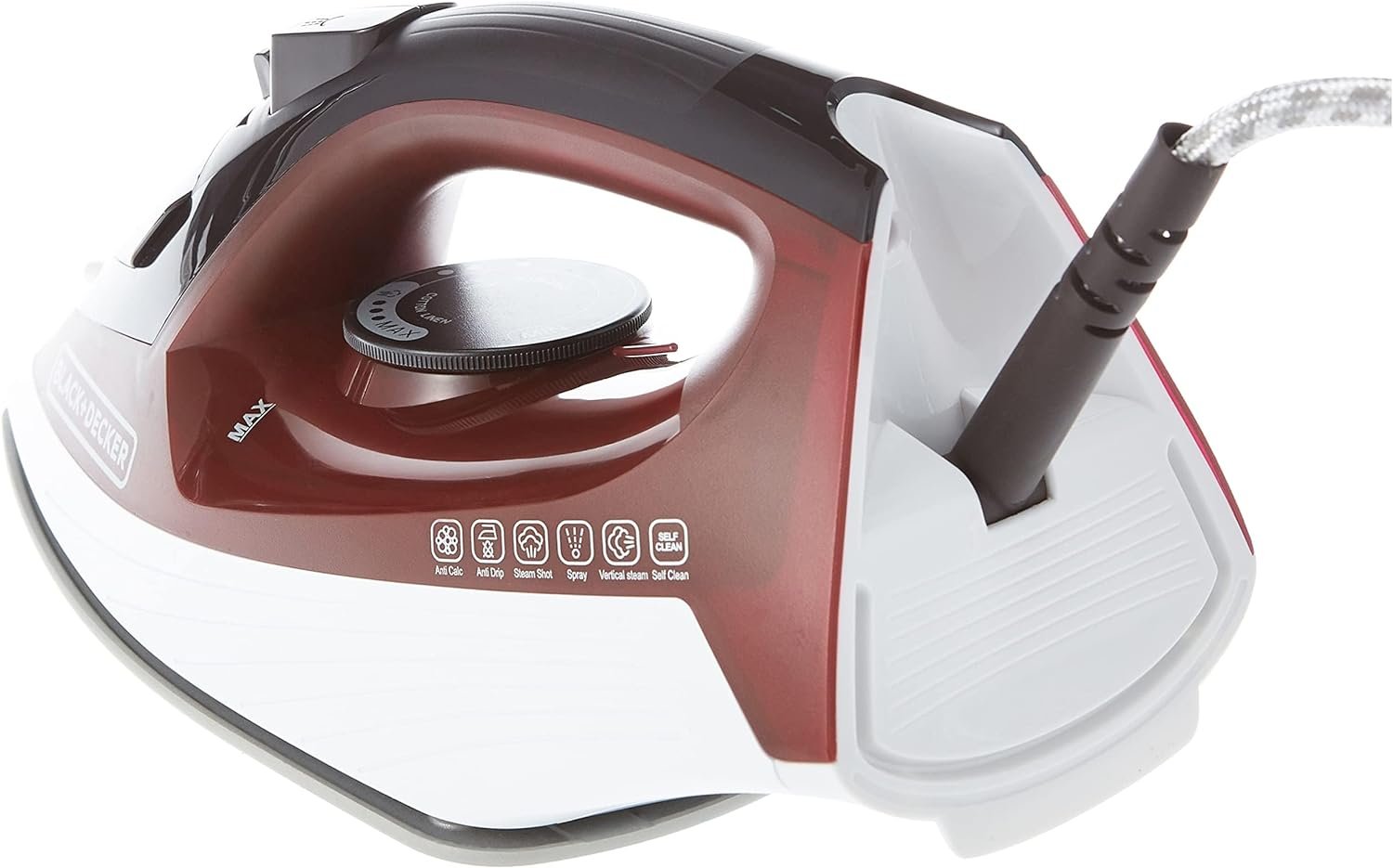 Buy Black Decker Steam Iron 1600W Anti Drip Best Price Online