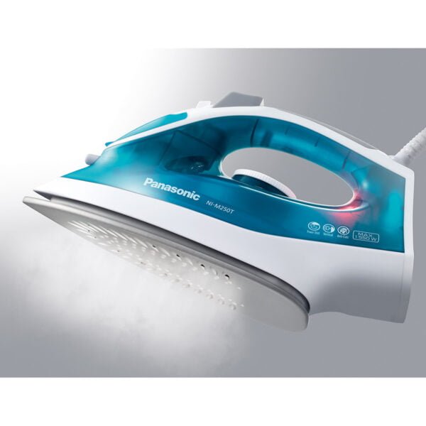 Panasonic steam iron 1550w titanium coated plate - image 4