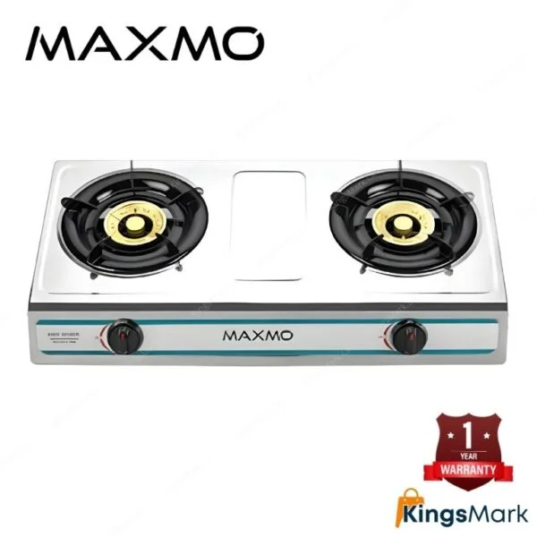 Maxmo gas cooker - two burner stove